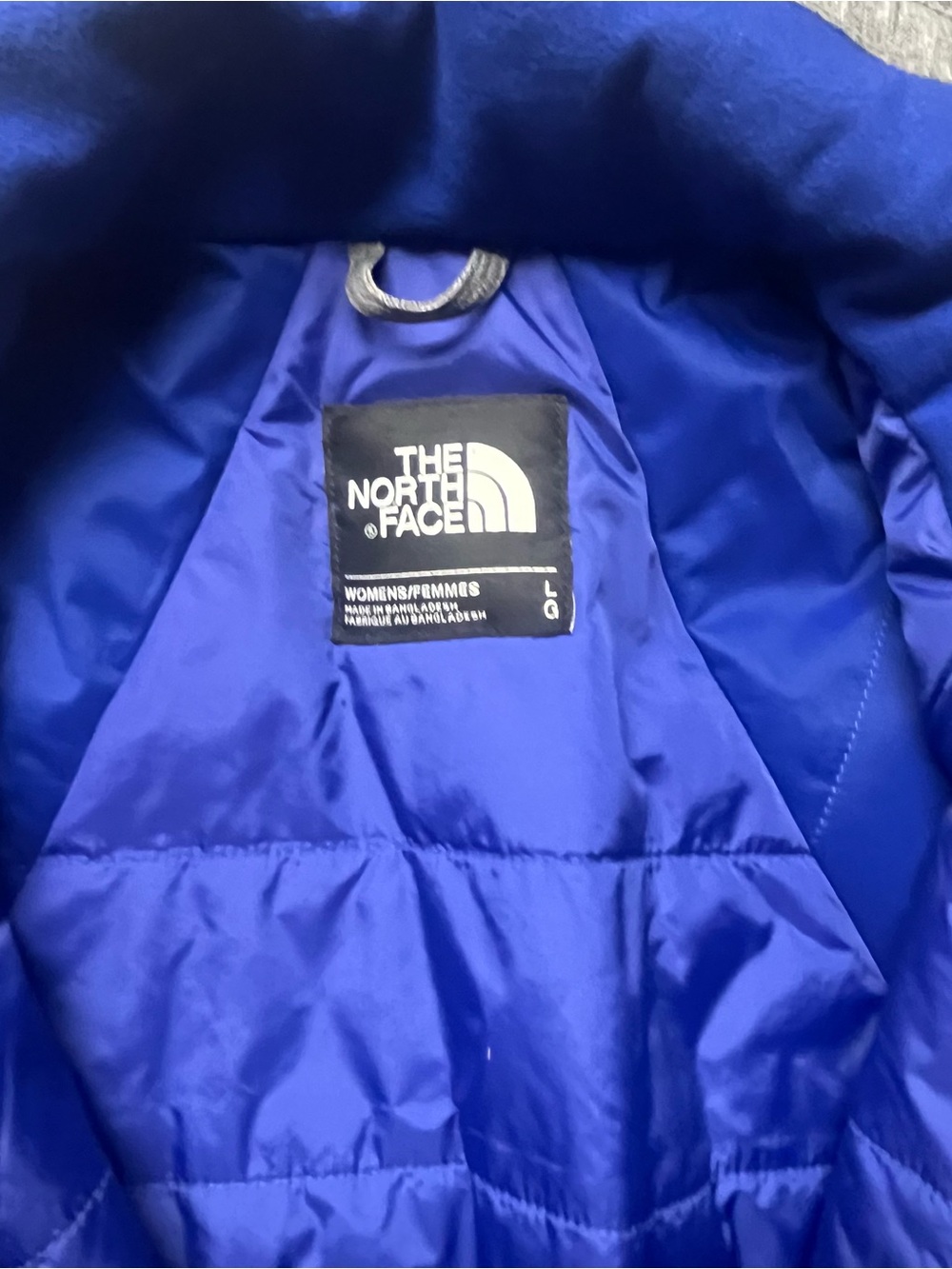 The North Face Ventrix Insulated Hooded Jacket Womens Size Large Full Zip Gray - Picture 2 of 10